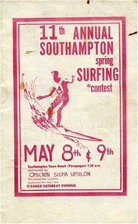 Southampton Surfing Contest in the late 1960's East Coast Surf History